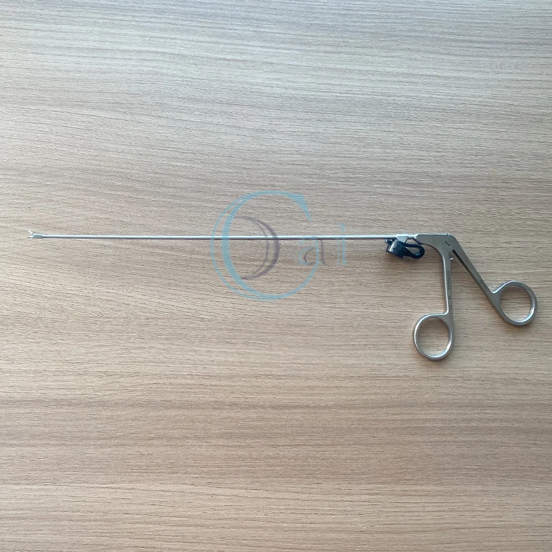 Micro-Laryngeal Forceps Micro Laryngeal Scissor Polypus Forceps Operating Forceps 2*230mm For Training