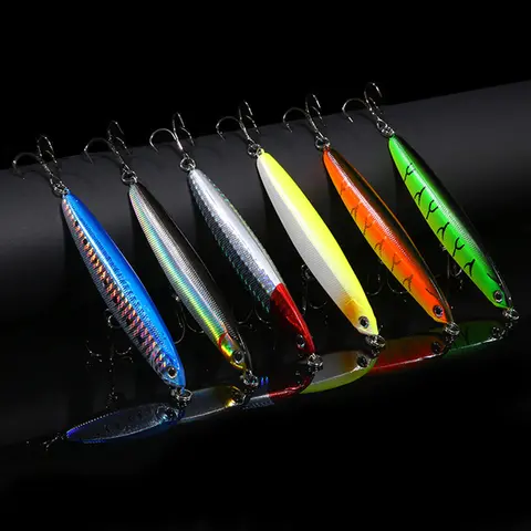 연필 싱킹 낚시 미끼 무게 10-24g 배스 낚시 태클 퍼치 미끼 Pesca 액세서리 바닷물 물고기 미끼 Isca 인공