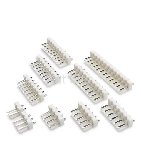 50pcs VH3.96 VH Connector 3.96MM PITCH MALE Pin Header 2P/3P/4P/5P/6P/7P/8P/9P/10P/11P/12P Straight Needle FOR PCB 3.96