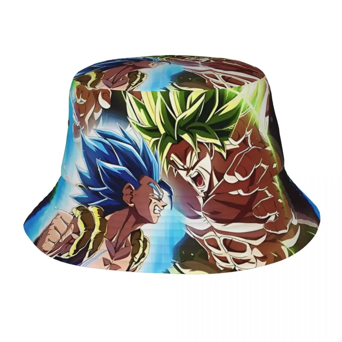Summer Travel Headwear Dragon Ball Stuff Bucket Hats Stylish Teen Sun Hat Session Hats Lightweight Fishing Hats Outdoor Sport