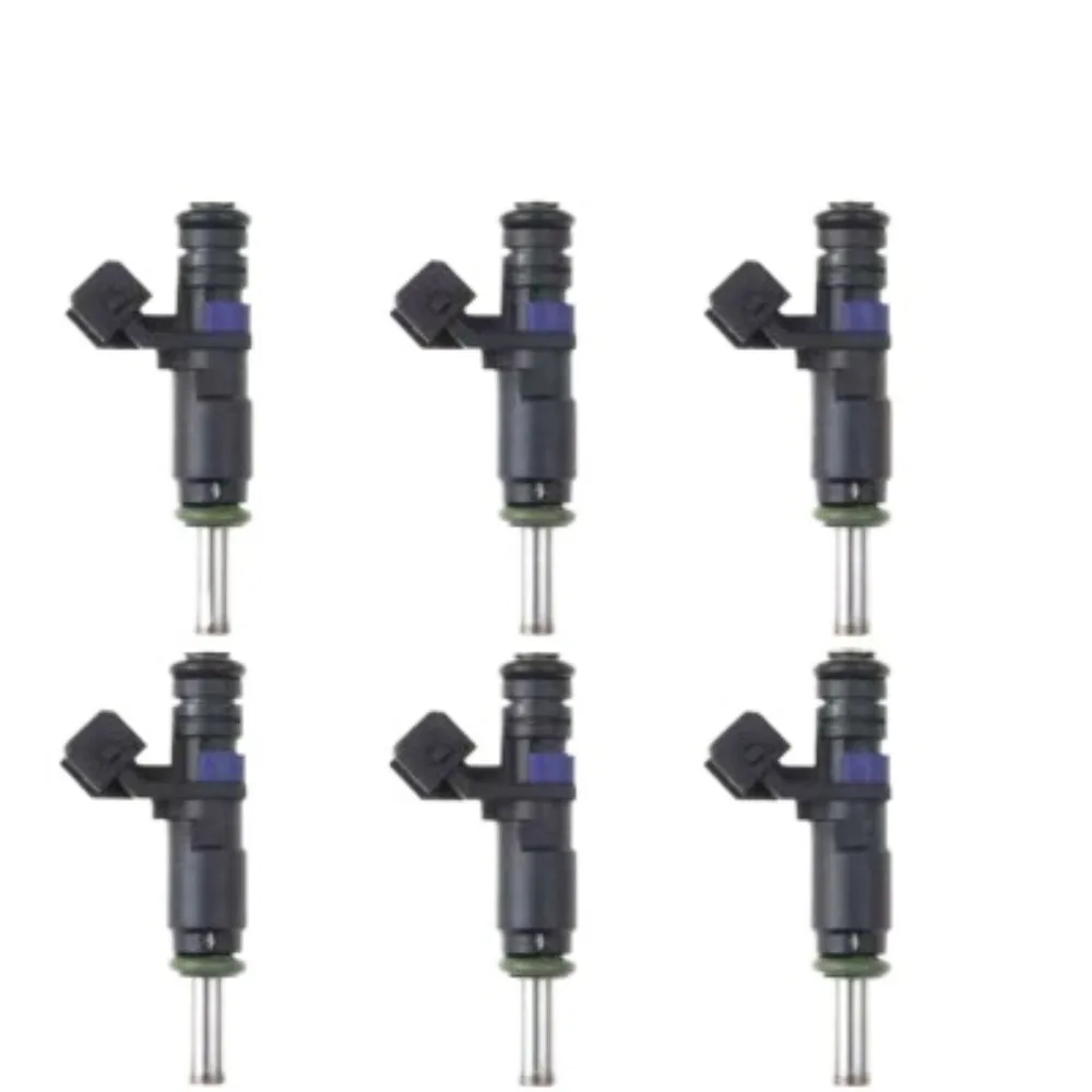 

13537531634 Fuel Injector for Bosch 0280158116, Standard FJ748 BMW N52/N53E90/E91/E92/E93/E60/E61 3.0L I6 Fixes P0171/P0174