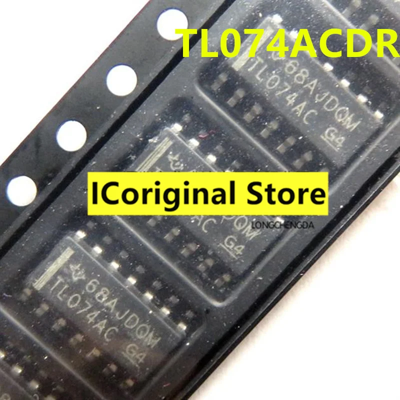 Микросхема усилителя TL074ACDR TL074ACDT TL074ACD tl074AC SOP14, функциональный усилитель sop14 TL074, новый и оригинальный