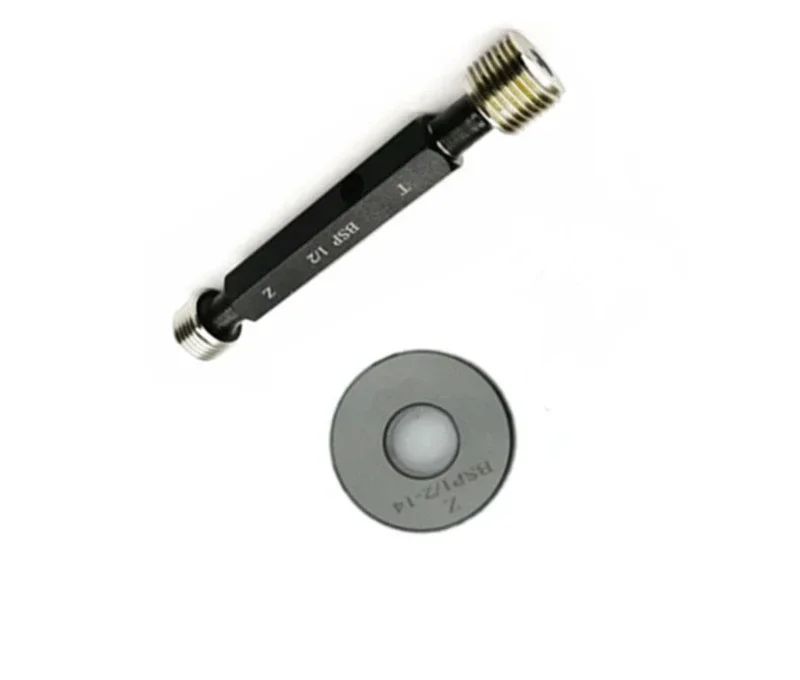 BSP1/8 BSP1/4 BSP3/8 BSP1/2 BSP3/4 BSP1 BSP1-1/4 BSP1-1/2 BSP2 BSP2-1/2 BSP4 BSP6 BSP Type Pipe Thread Ring Plug Gauge Gage