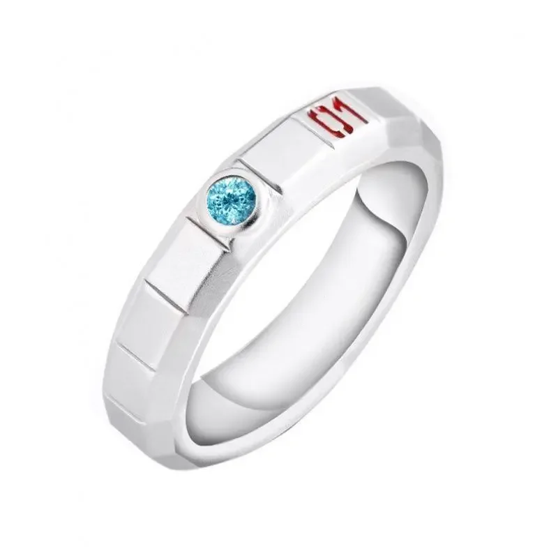 

Hatsune Miku Anime Peripheral Two-Dimensional Couple Rings Fashionable High-End And Versatile Valentine's Day Gifts For Girls