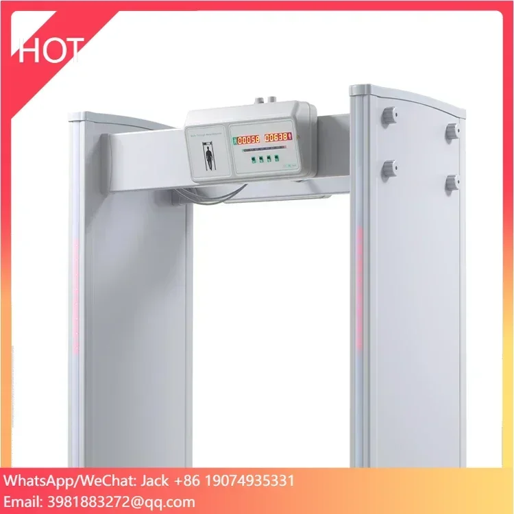 

Safeagle WTMD Security People Scanner 6 18 24 Zone Walk Through Body Metal Detector Gates for Airport School Mall