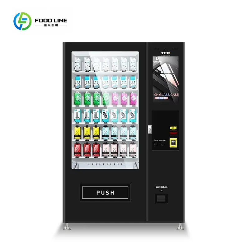

Black Vending Machine Non-Refrigerated Clothing and Accessories Vending Machine for Sale