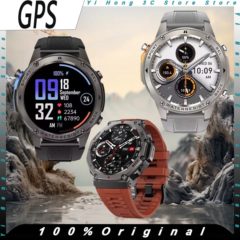 

New Smart Watch Dual Frequency GPS Positioning Running Swimming Sports Distance Measurement Custom Outdoor Sports Watch Gift