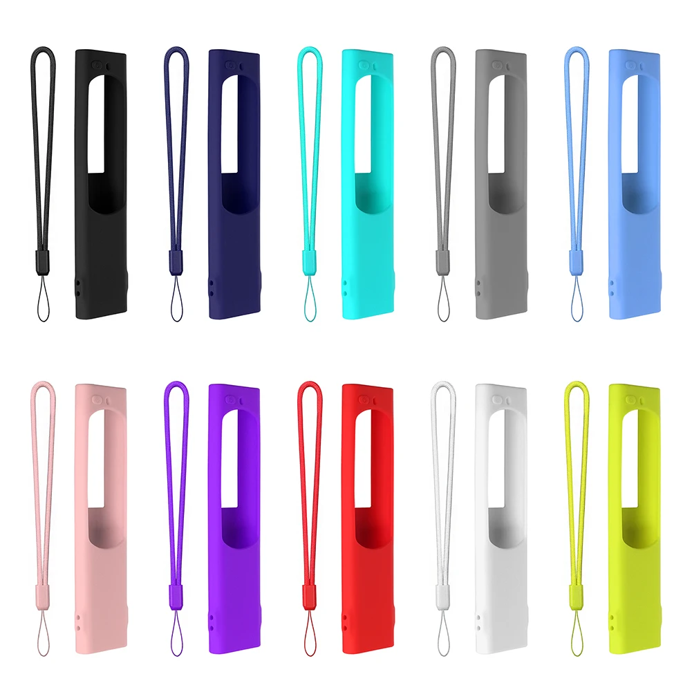 

Silicone Protective Cover Shockproof Protective Skin Sleeve Washable with Lanyard for Samsung BN59-01300C/01357A/01327A/01272A