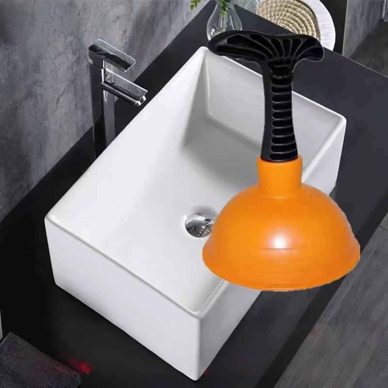 

Kitchen Sink Dredge Toilet Squeeze Drainage Cleaner Suction Toilet Suction Bathroom Sewer Anti-clogging Tool Slip Proof Handle