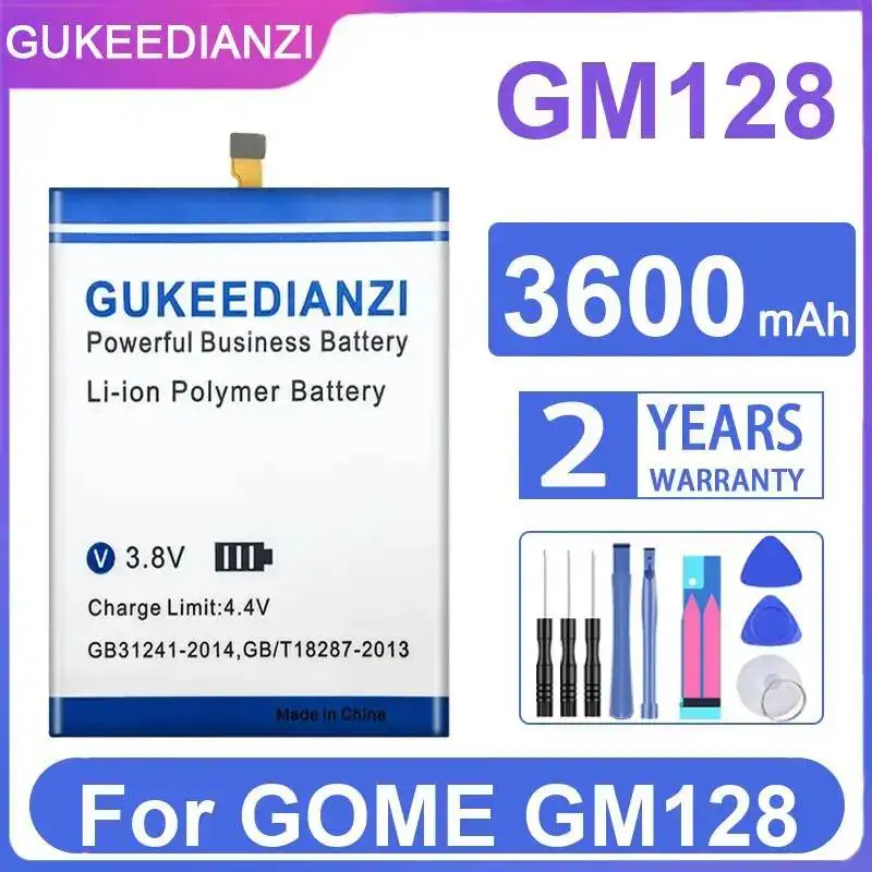 

Стабильная высокоэффективная батарея для мобильного телефона Gome GM128, 3600 мАч