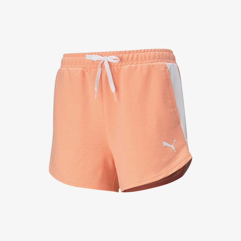 

Puma genuine fashionable women's lightweight, moisture wicking, drawstring knitted running and fitness shorts 588692-26