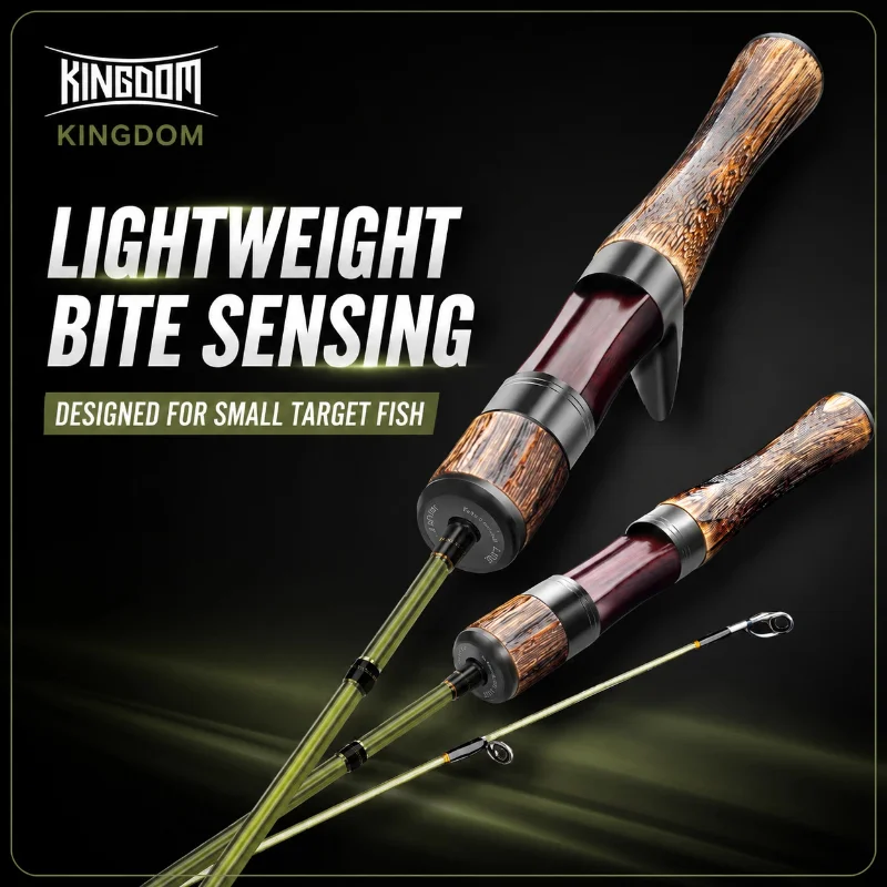 

Kingdom Xizun/Xizun S7 2-Piece Micro Casting Rod, High Quick Tip, Ceramic Guides, Paulownia Wood Grip