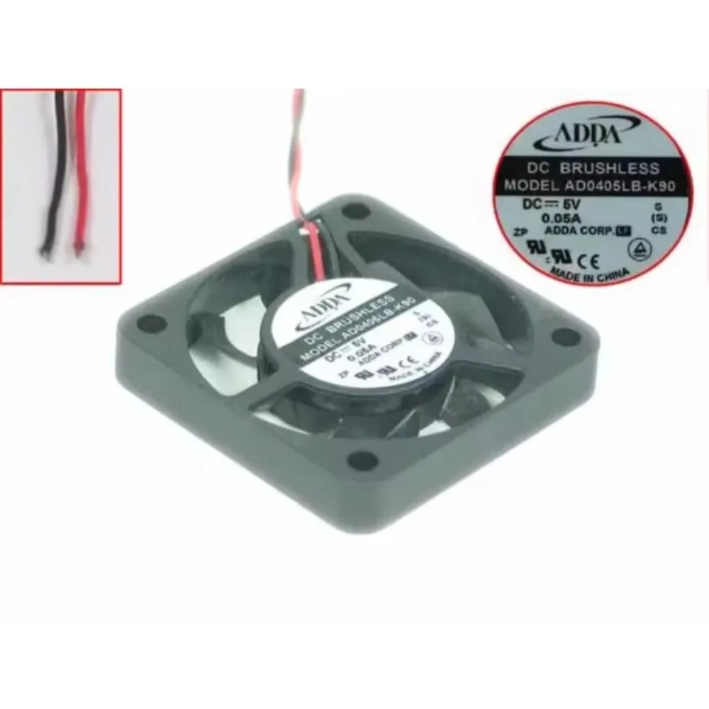 

Вентилятор охлаждения ADDA AD0405LB-K90 DC 5V 0.05A 40x40x7мм, 2-проводной