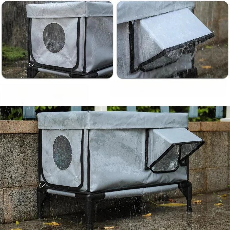 Outdoor Heating Insulation Waterproof Foldable Delivery Room House Reliable Bearing Capacity Pet Products
