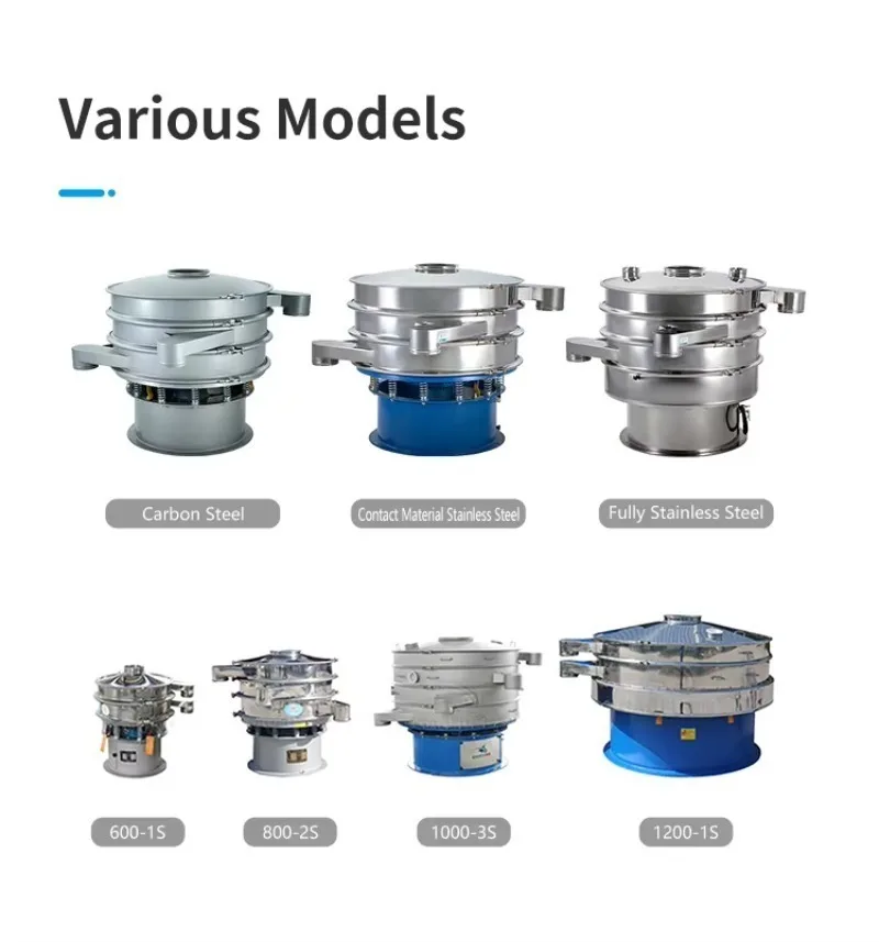 High-efficiency Rotary Vibrating Screen for Food Processing
