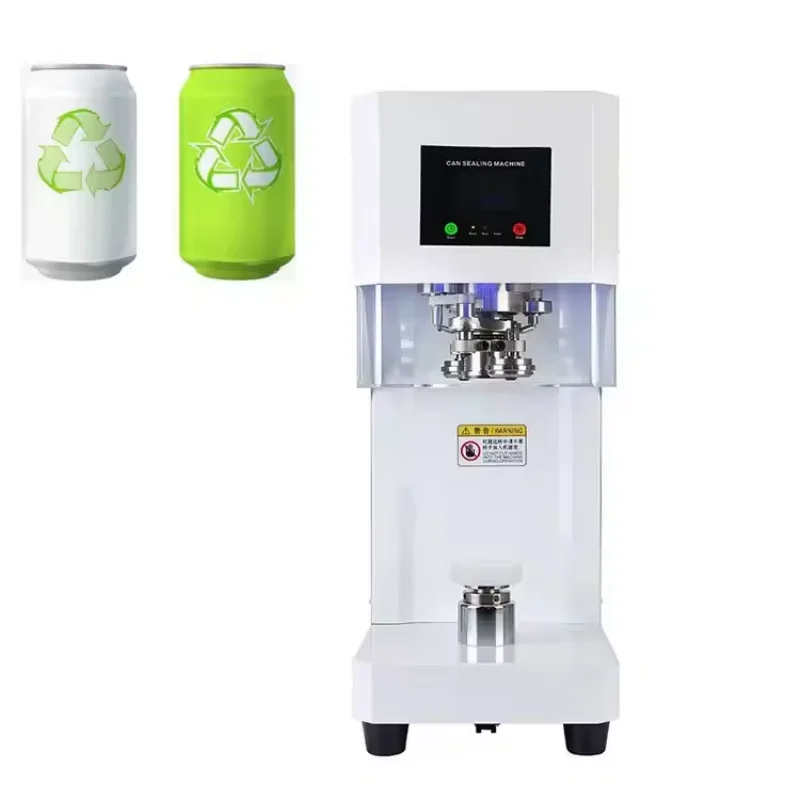 Automatic Plastic Bottle Capping Machine Can Seamer Seam Sealing Machines Can Sealing Mahcine Small Canning Machine