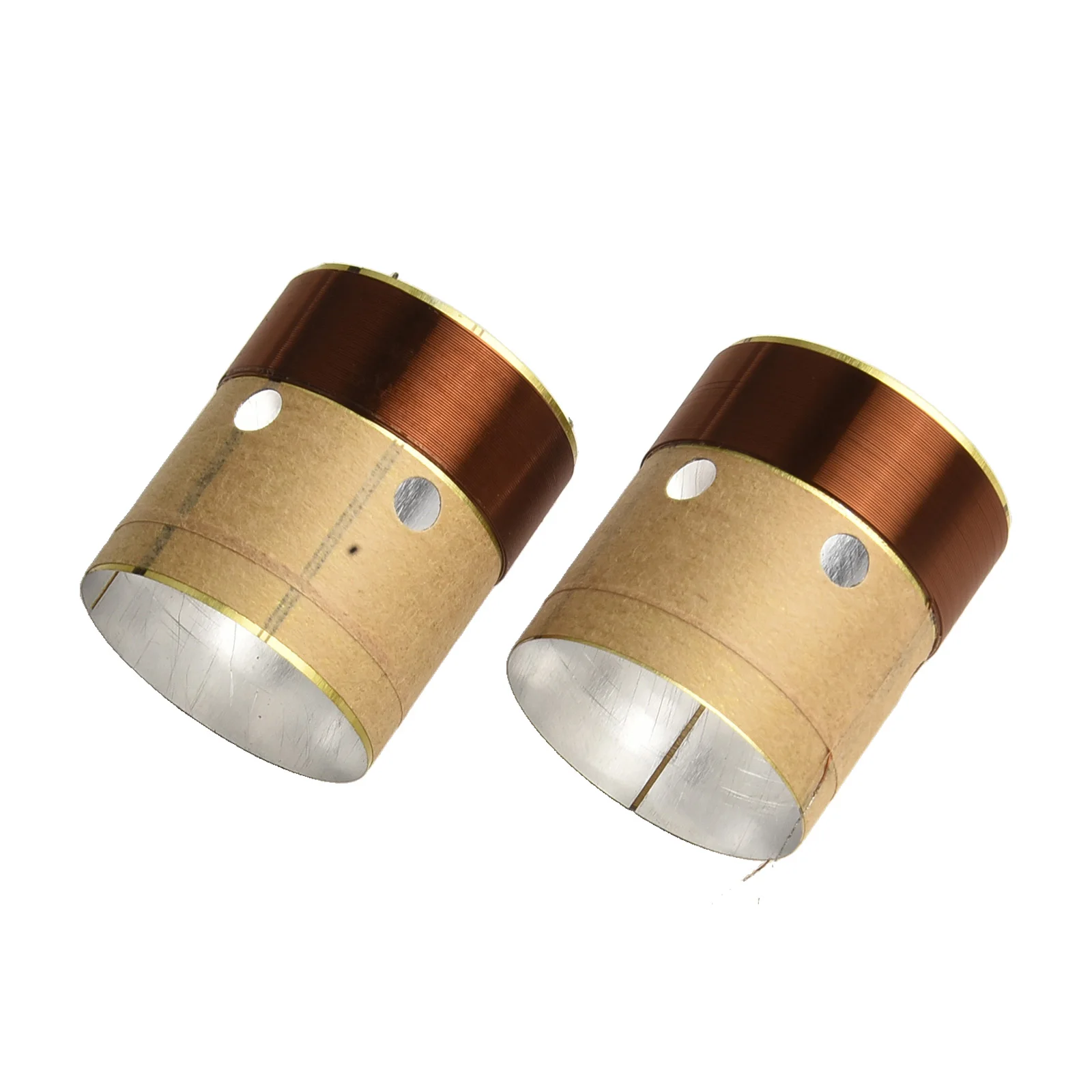 Optimized Impedance Coil Copper Wire Speaker Parts 2-Layer Construction Enhanced Sound Performance Excellent Conductivity