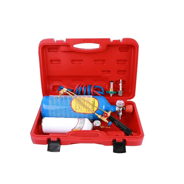 

Portable Torch Maintenance Set Gas Cylinder Welding Cutting Kit For Air Conditioner Refrigerator Copper Pipe
