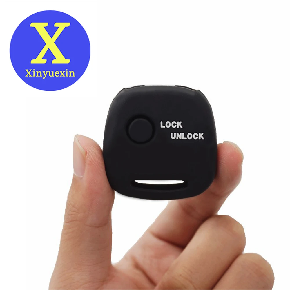 

Xinyuexin Silicone Key Case Cover for Mazda for Suzuki for Nissan 1 Button Remote Key Shell Fob Protection 2 Pcs/lot