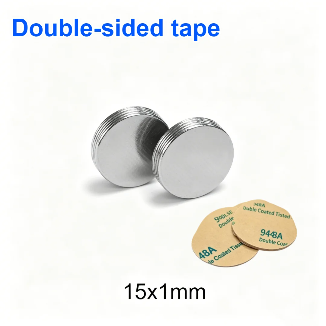 15x1 mm Powerful Round Magnets 15mmx1mm Bulk Sheet Neodymium Magnet Disc 15x1mm Permanent Magnet Strong 15*1 mm N35