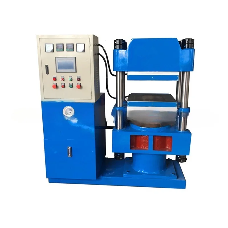Laboratory Carbon Fiber Material Hot Pressing Molding Machine 50 Tons Experimental PLC Touch Screen