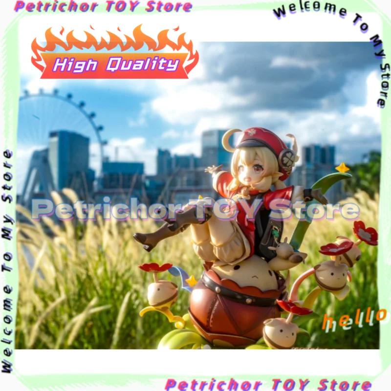 

High-Quality Q Version Klee Spark Knight Ver 17cm 1/7 Collection Model Game Character Toy for Anime Gng Fans In Stock