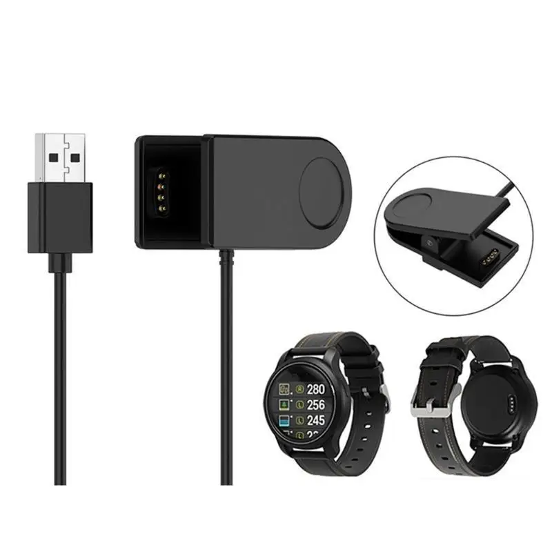 R53C USB Charging Cable Portable Clip Wire Line for Buddy W12 Smartwatch