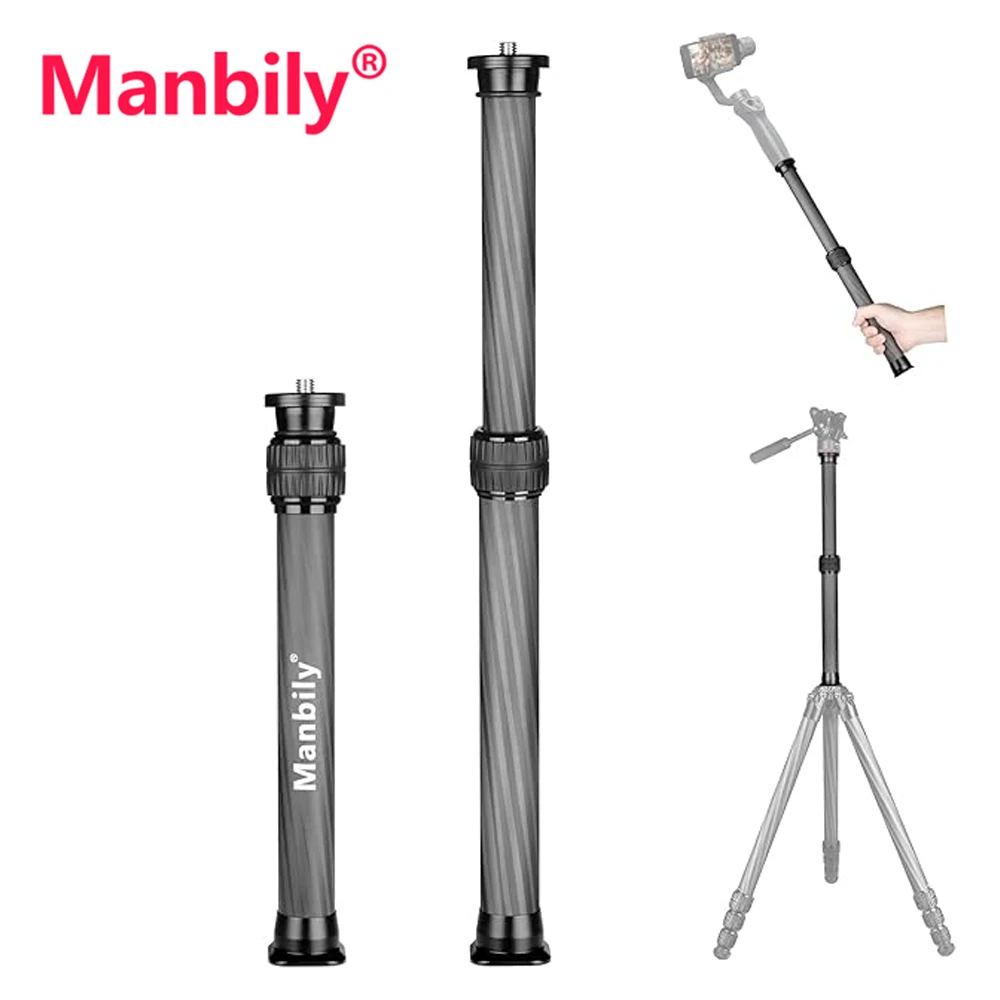Manbily Carbon Fiber Tripod Center Column 32mm 28mm Selfie S