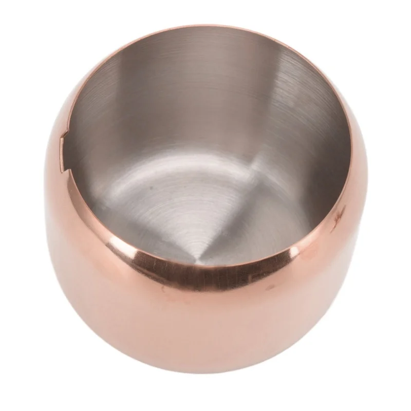 Stainless Steel Gold Seasoning Condiment Pot Spice Salt Sugar Pepper Container Jar Storage Organizer With Lid