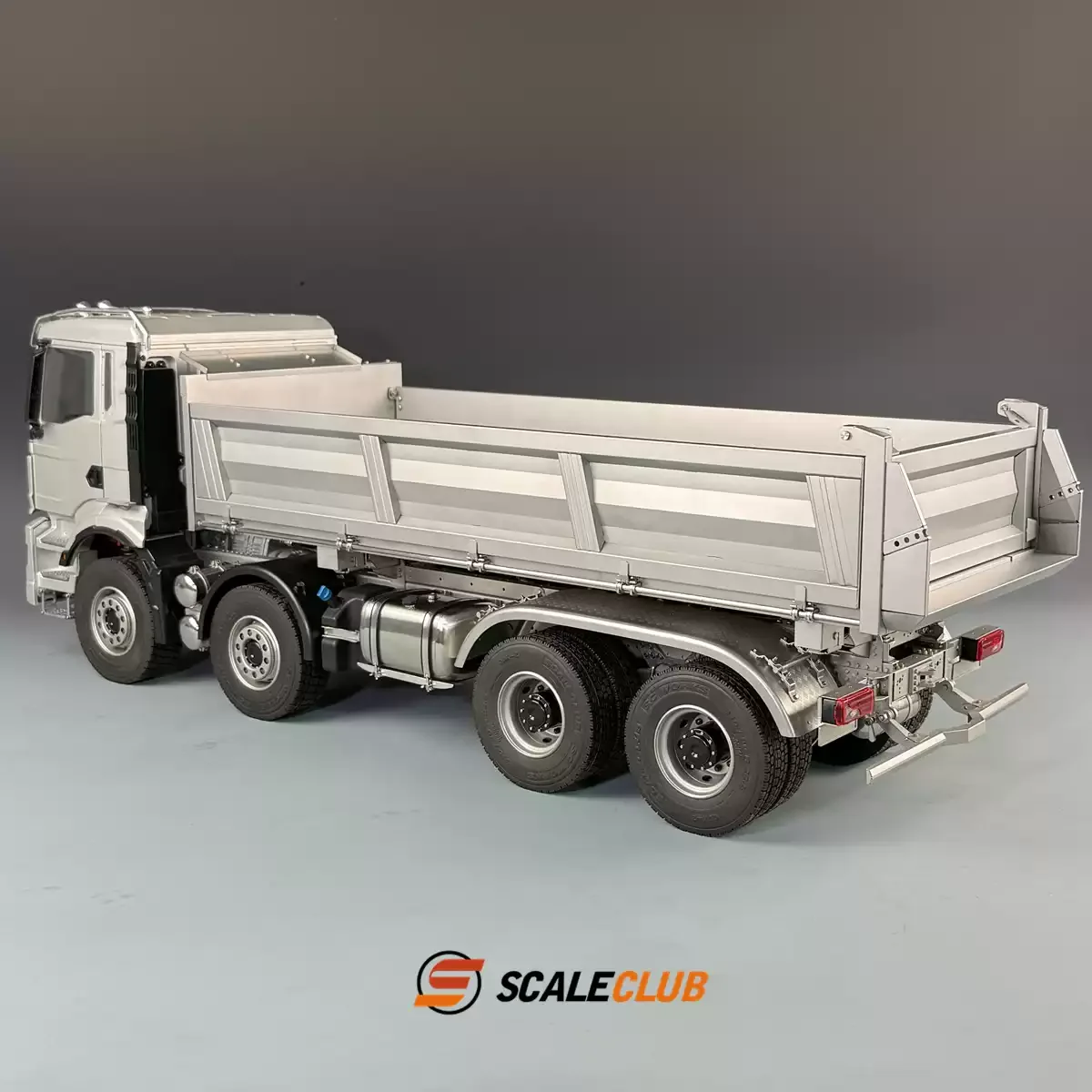 سكيلكلوب 1/14 TGS 8x8 نموذج شا - مراجعة Dump Truck Toy وسعره