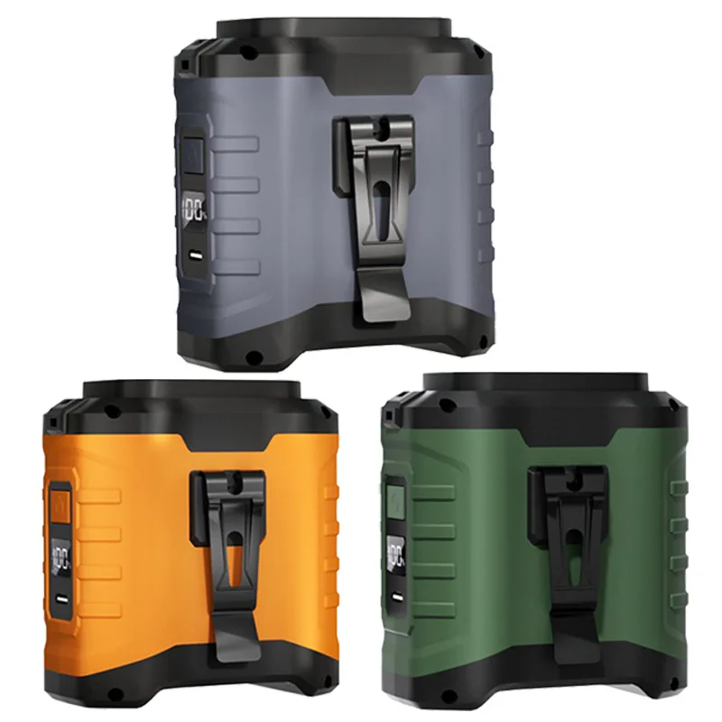 

Портативный мини-USB перезаряжаемый вентилятор с зажимом на талии и аккумулятором емкостью 10000 мАч, беспроводной подвесной вентилятор для занятий спортом на открытом воздухе