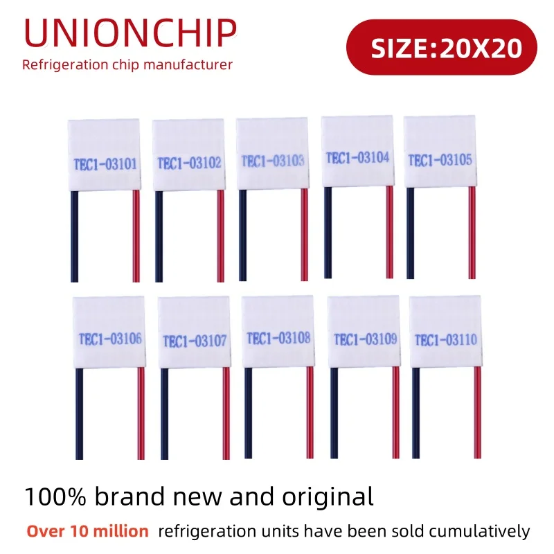 20x20mm semiconductor refrigeration chip TEC1-03101 03102 03103 03104 03105 03106 03107 03108 03109 03110 03115
