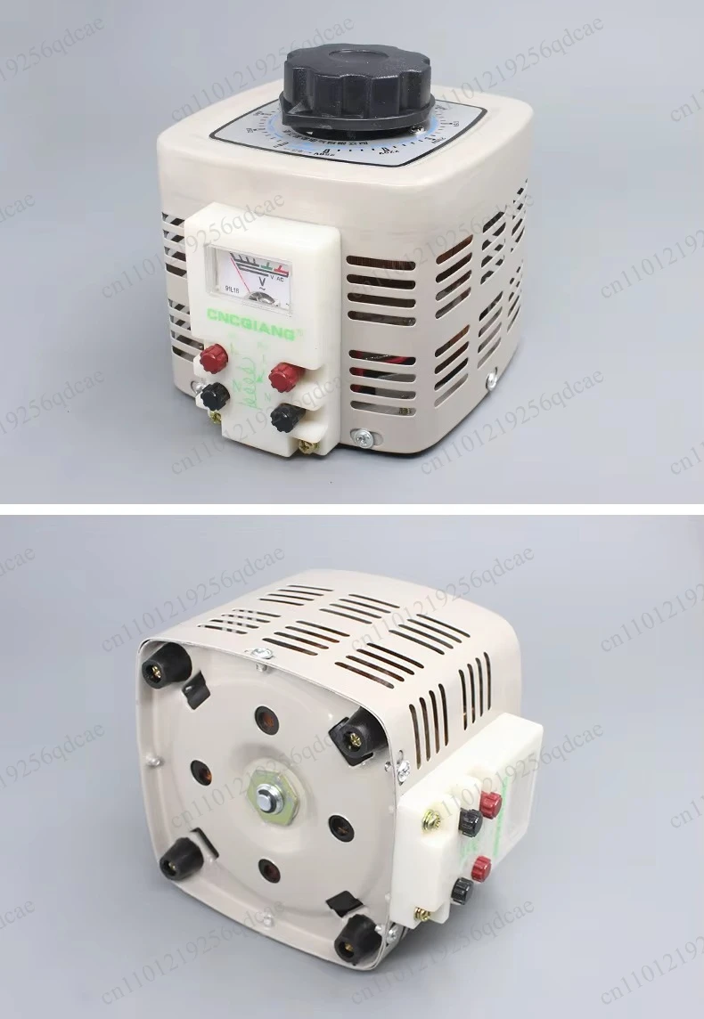 Single Phase Pointer Dial Variable Autotransformer Input 220V Output 0-250V Adjustable Voltage Regulator For Home Appliance