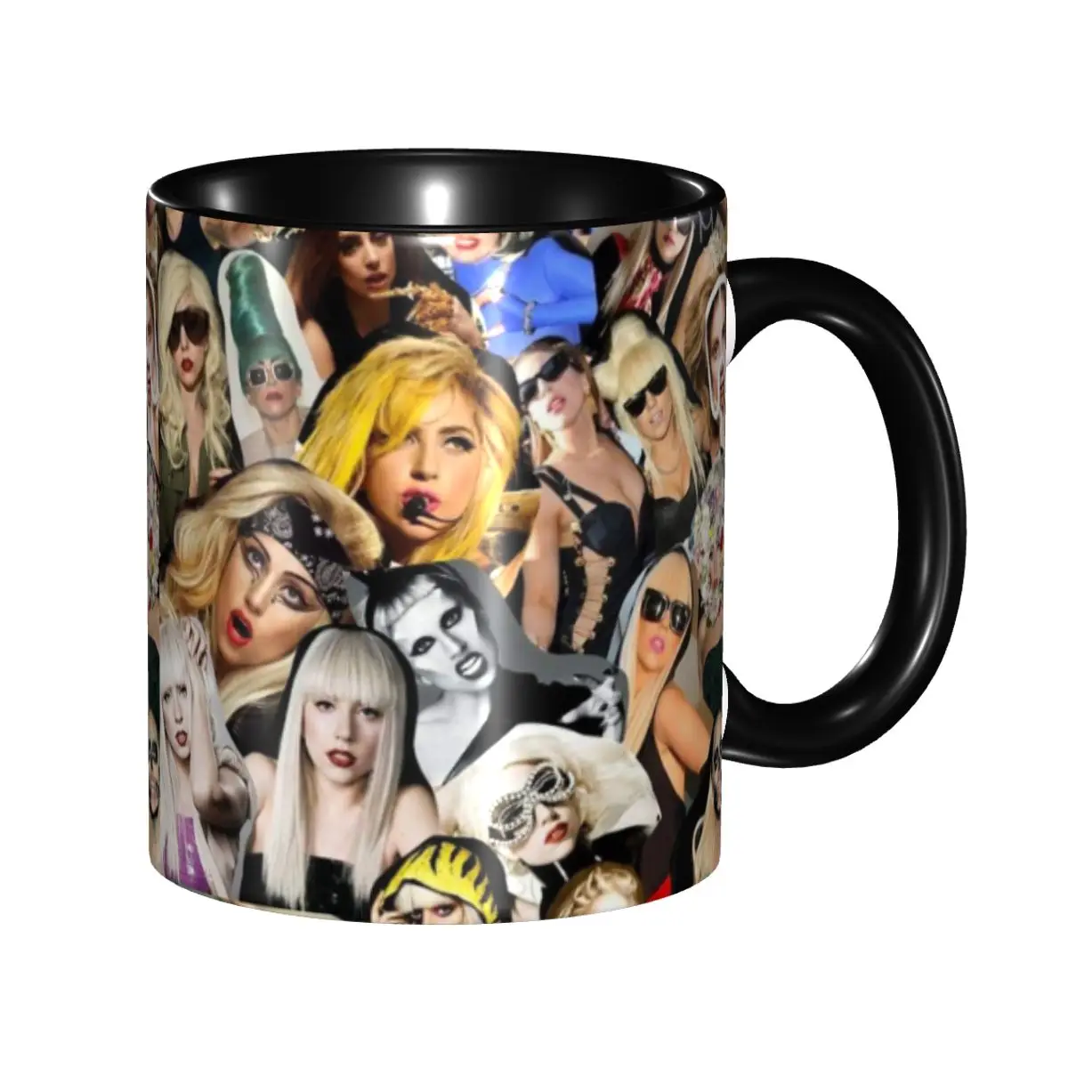 

DIY Lady Gaga Mayhem Music Singer Ceramic Mugs Personalized Coffee Cup Creative Present