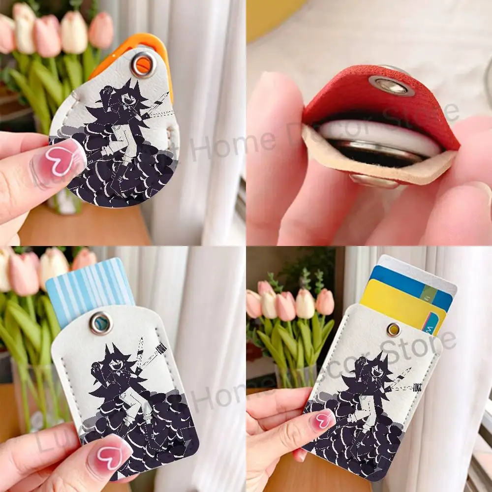 Meme Miss C-Circle FPE Wholesale PU Leather Card Cover 3 Styles Available Teardrop Long Small Rectangle Keychain