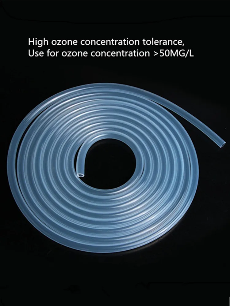 6*9MM Ozone Resistant Silicon Hose, Silicone Rubber Tube, Ozone Output Connection Hose FDA Food Grade ID 6MM,OD9MM Translucent