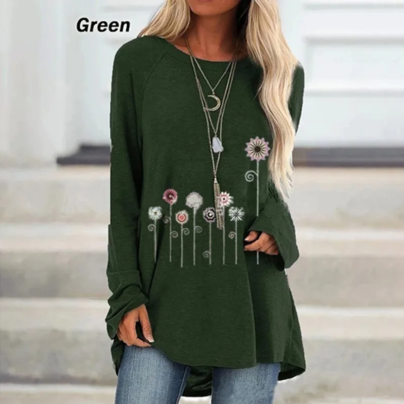 

2024 Trendy Fashion Loose 3D Printed Women Sweatshirts Casual Warm Long Sleeves Fashion O-Neck Hoodies Female Season Clothing