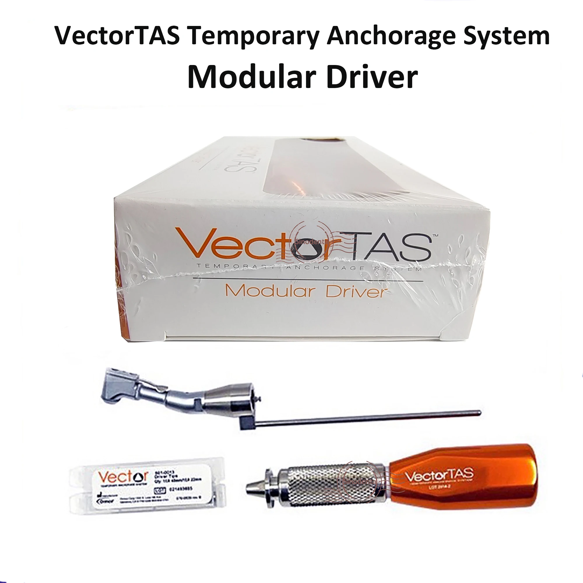 Vector TAS Anchor Screw Implant Tool Set Temporary Anchor System Modular Driver Model 601-0007 Screw Driver for Orthodontic Used