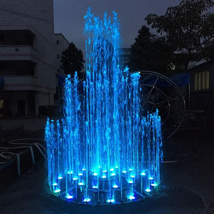 

FS-06 Modern Stainless Steel Music Control Water Dancing Fountain for Home Outdoor Garden Lake Park Hotel Exterior