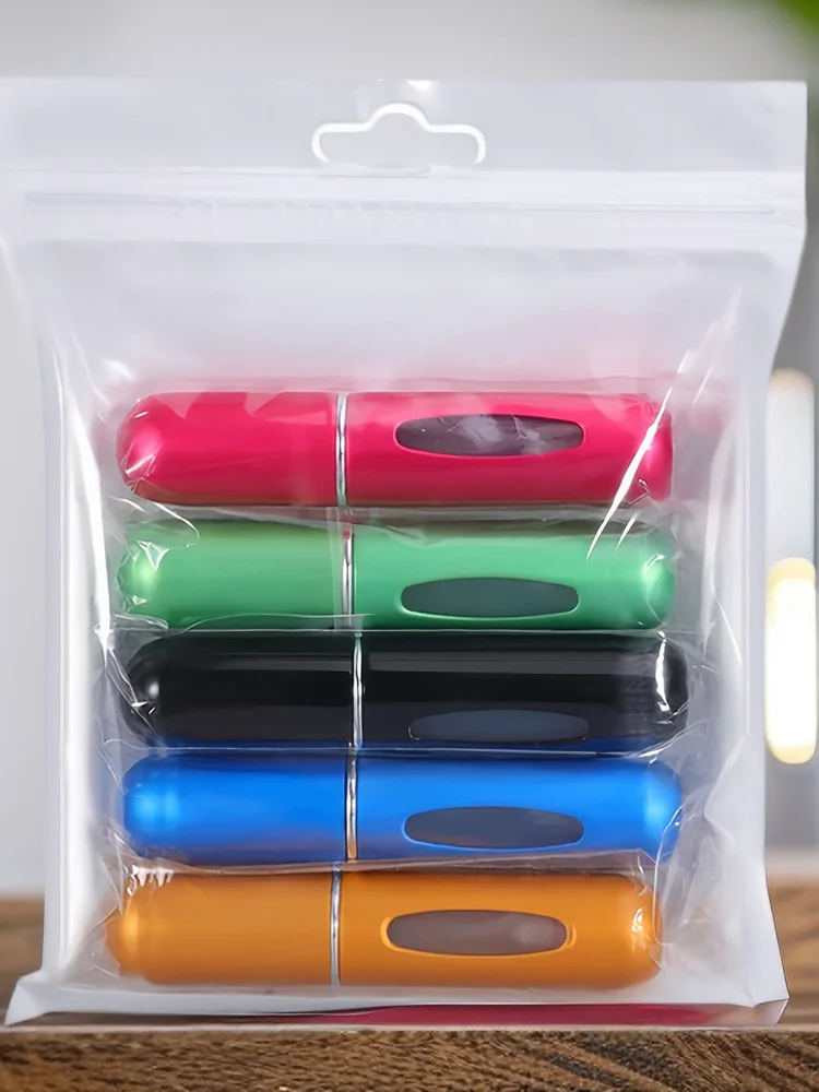 1/5Pcs Reise Parfüm Flasche Nachfüllbare Tragbare Mini Zerstäuber Spray Nachfüllen Flasche Frauen Tasche Spender Köln Sprayer 5ml – Detail 1
