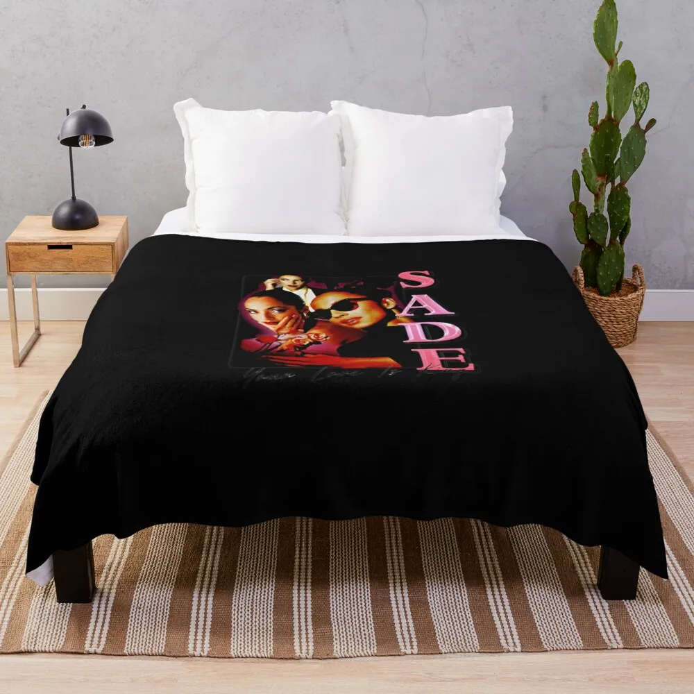 

Logo Singer Tour Vintage Song Music Throw Blanket Beach blankets and throws Thermals For Travel Decorative Sofas Blankets