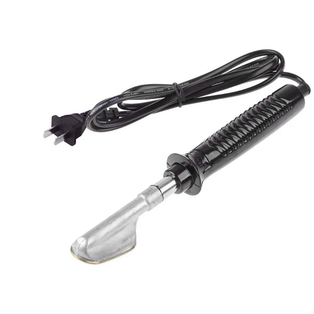 

Электрический паяльник с пластиковой ручкой, плоское жало для ремонта автомобильного бампера, вилка стандарта США