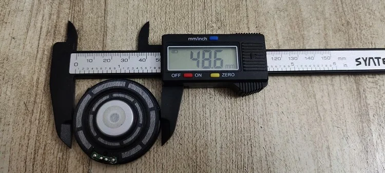 Hifi 50mm Kopfhörer Lautsprecher Einheit 60ohm Über Ohr Headset Fahrer Helm Lautsprecher Reparatur Teile Sound Gute Bass Neuheiten – Detail 6