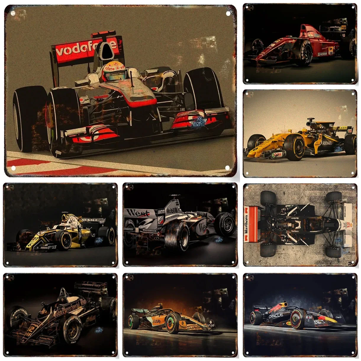 Decor Old Cars Vint…