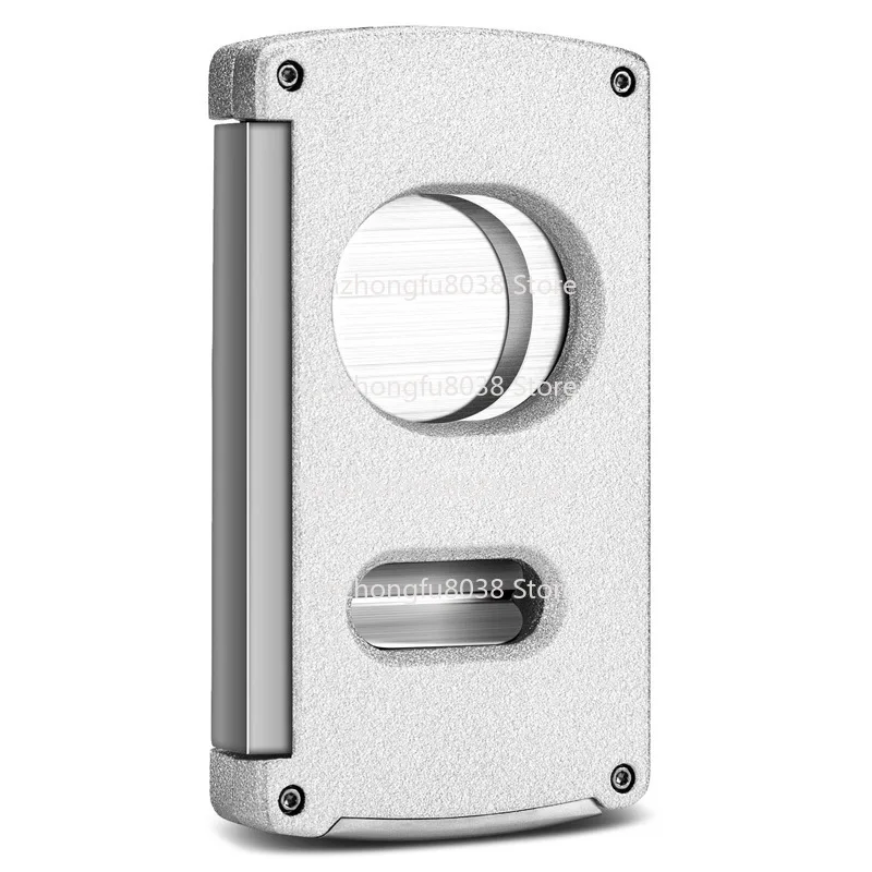 

Stainless Steel Smooth Blade V Shape Cigar Cutter，New Design Luxury Multifunction Cigar Cutter