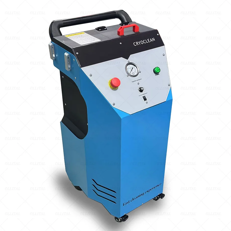 

Customizable Car Dry Ice Blasting Machine Engine Chassis Rust And Oil Quick Cleaning Dry Ice Cleaning Machine