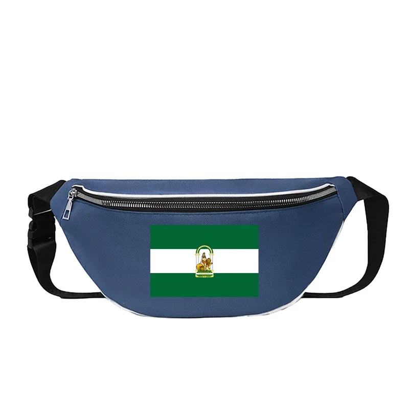 

Andalusia Andalucia Waist bag Crossbody Bag Phone Bag Unisex Canvas Leisure Sports Small Backpack Support Picture Custom YB-165