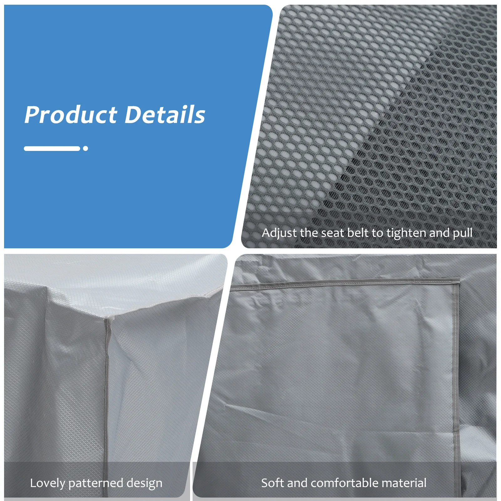 

Waterproof Air Conditioner Cover Oxford Cloth Outdoor Central Ac Units Protector Dustproof Sunscreen Foldable Easy Wash