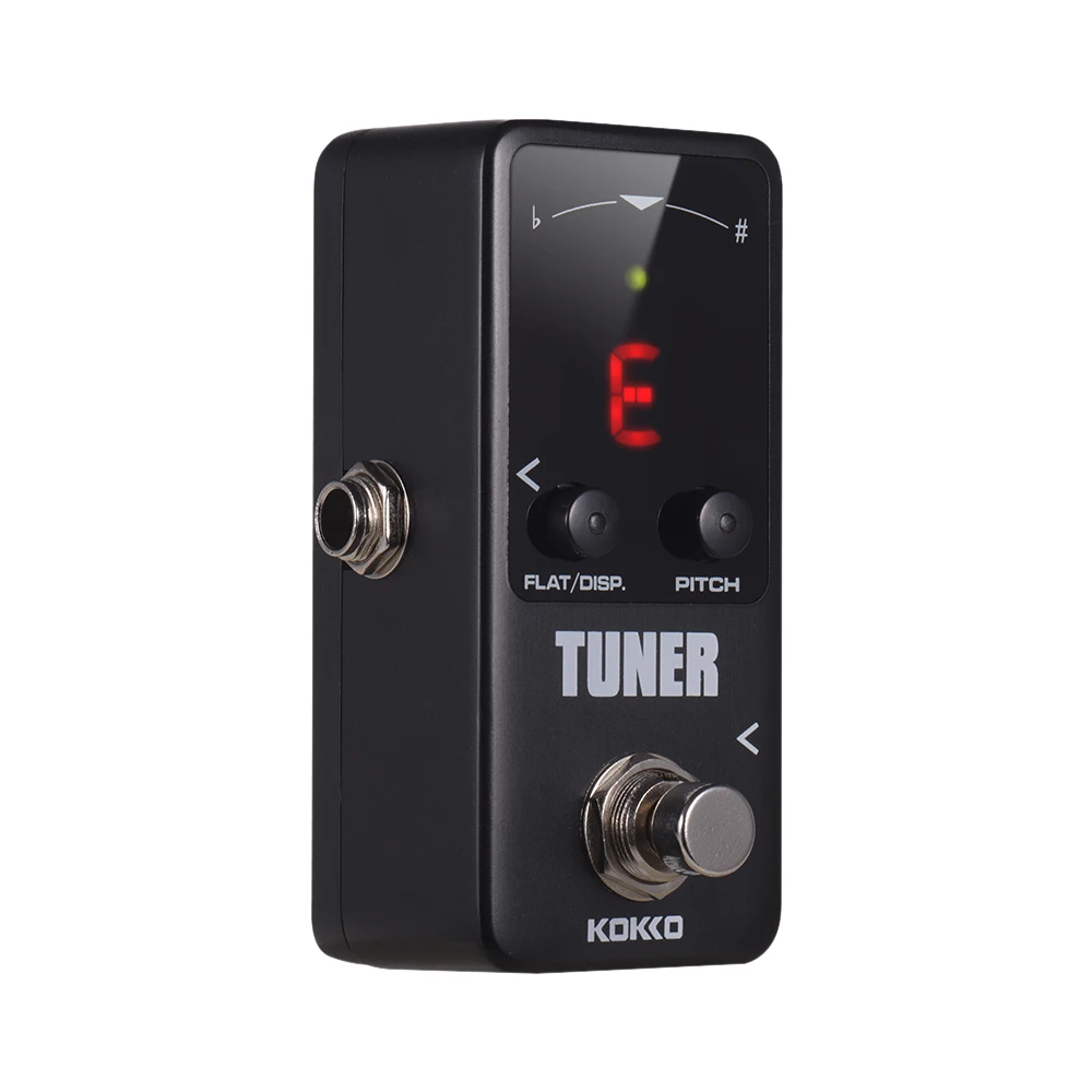 KOKKO Guitar Pedal Tuner FTN2 Tuner Pedal Effects Chromatic High Precision Tuning for Guitar Bass With LED Guitar Accessories