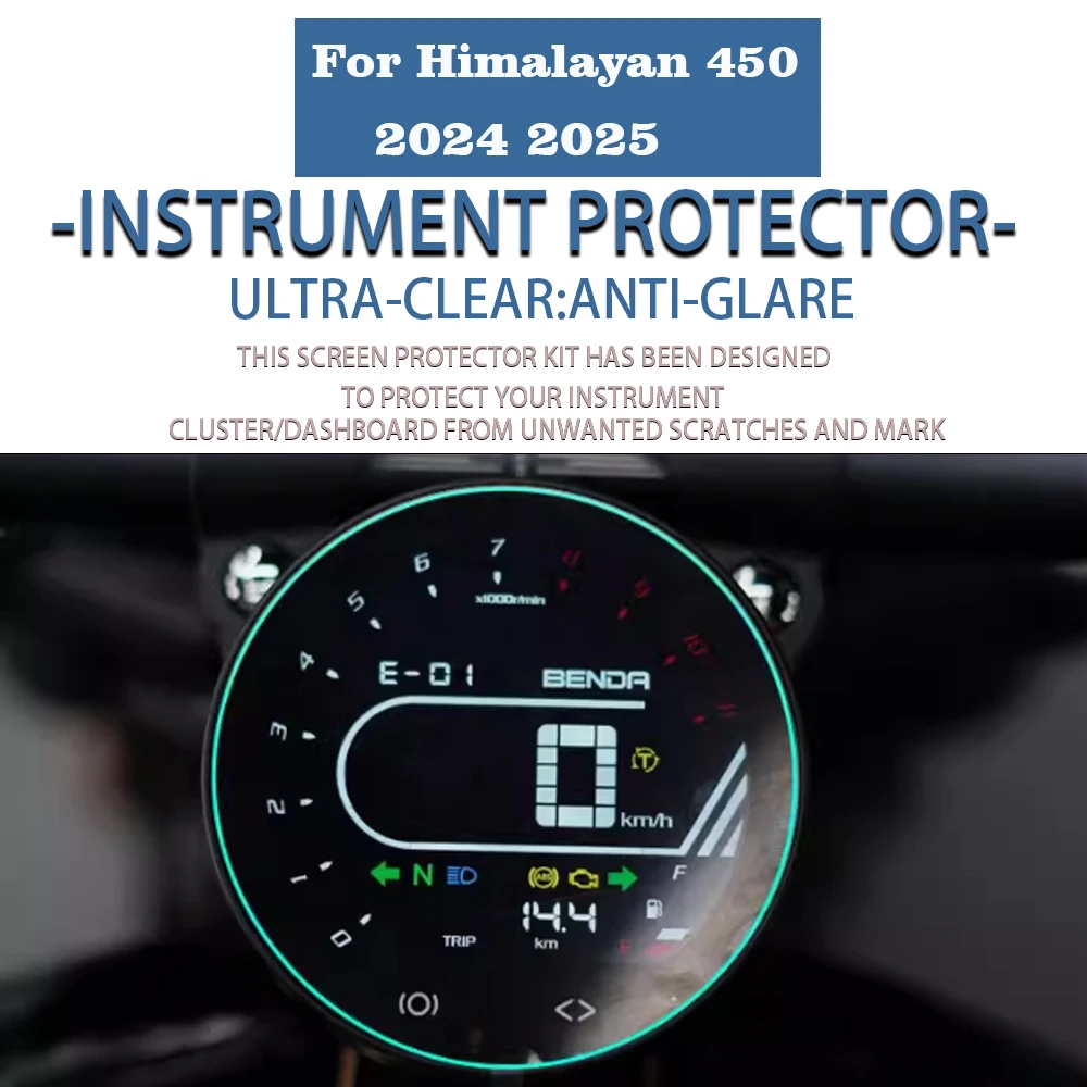 Per Himalayan 450 himalayan450 2024 2025 moto strumento Cluster pellicola di protezione antigraffio protezione cruscotto HIMALAYAN